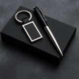 Gift set of a pen and a keyring "Business.1"
