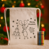 “Julfar Bag” Drawstring bag for coloring