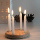 Drewniany adwentowy "4-CHRISTMAS"